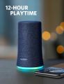 Soundcore Flare Wireless Speaker by Anker, Waterproof Party Speaker with 360° Sound, Enhanced Bass & Ambient LED Light, IP67 Waterproof and 12-Hour Battery Life-Blue. 