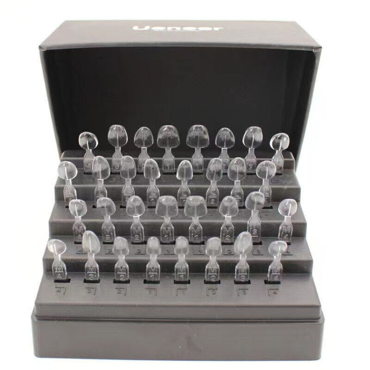 Dental Composite Resin Mold,Dental Veneers Mould Set,Dental Veneers Mould Set Mould Composite Resin Light Cure Veneer Template, Different Shapes Heat Resistance Front Back Teeth