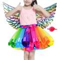 Girls Fairy Costume Set Butterfly Wing Costume Outfit for Halloween Party for height 100cm. 