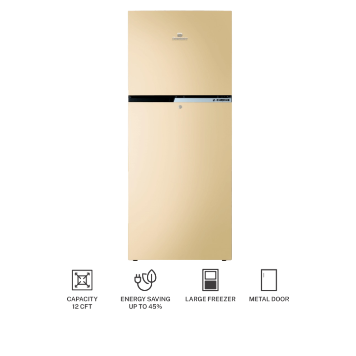 Dawlance Refrigerator 9178 Large Freezer 12 CFT E-Chrome / Medium / 12 Years Warranty / Fridge / Freezer