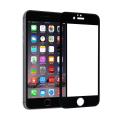 Apple Iphone 6 Plus Black Color Complete Tempered Glass. 