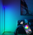 Floor MultiColor RGB Corner Remote controlled Lamp. 