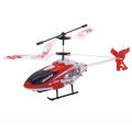 Remote Control 2.5 Channel Velocity Rechargeable Helicopter - Infrared Control - Size Approx. 12 inches - Red. 