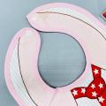 Baby Bib napkin Apron Soft Cotton For Girl and Boys Waterproof And Washable 1 pcs Tie shape. 