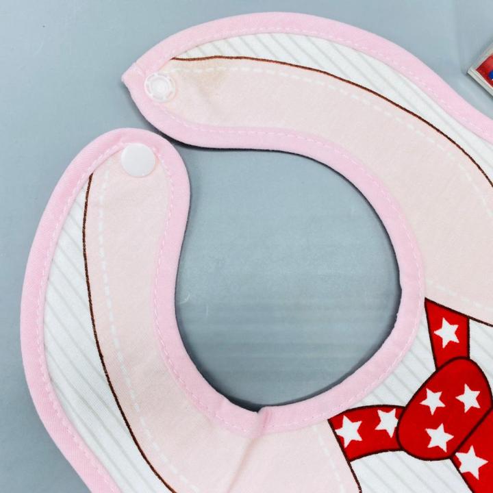 Baby%20Bib%20napkin%20Apron%20Soft%20Cotton%20For%20Girl%20and%20Boys%20Waterproof%20And%20Washable%201%20pcs%20Tie%20shape%20-%20Image%204