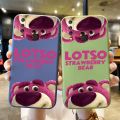 YIWESAN Case For vivo Y12 Case With Fashion Cartoon Lucky Lotso Bear New Design Shockproof Phone Casing Full Back Cover Camera Side Edge Soft Silicone Pattern Case Protection Cases Back Softcase. 