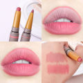 Double Ended Lip Liner Pen Thick 3D Lips Makeup Soft Matte Lipstick Pen Slender Lip Non-stick Cup Velvet Lipliner Cosmetics. 