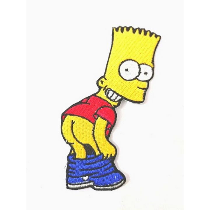 Embroidery Simpson Badge Heavy Music Rock Band Iron/Sew Patch#1013