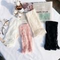 Lace Sunscreen Sleeve Summer Thin UV Protection Ice Sleeve Fashion Friving And Riding Ice Silk Arm Cover 1Pair. 
