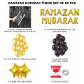 Ramadan Mubarak Foil Letter Theme Collection Set Ramazan Kareem Festival  Decoration Balloons, Islamic Festive Occasions, Decorations Party Supplies, Ramdan Decor Balloon Packs For Ramzan Celebration, Party Foil Ballon Roza Khushai & Iftar : GGOfBJbG. 