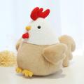 Cute Chicken Plush Doll Toys Children Animal Hen Plush Toy Doll Birthday Gifts. 