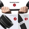 TaoTronics Active Noise Cancelling Bluetooth Headphones, Durable Over Ear Headphones with Soft Protein Ear Pads & 24 Hour Playtime, Foldable, C VC 6.0 Noise Cancelling Mic Wireless Headphones [BH047 Upgrade]. 