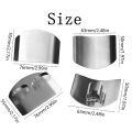 Stainless Steel Finger Protector Anti-cut Finger Guard Safe Vegetable Cutting Hand Protecter Kitchen Gadgets Accessories. 