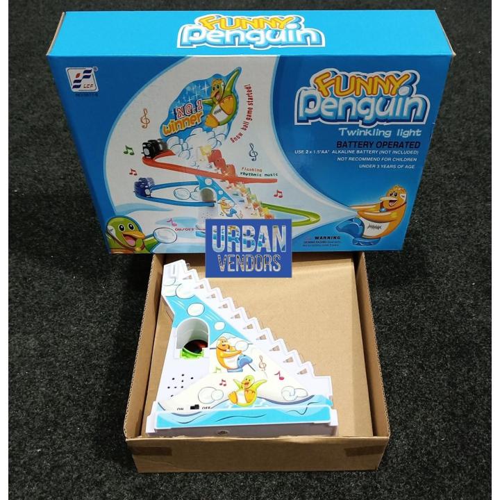 Penguin Slide Race Track Toy  for Kids Games Birthday Gifts for Boys & Girls