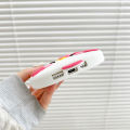 Sroof Case For iPhone 11 12 13 14 15 Pro Max Fun and Cute Ice Cream Kitty Cat Silicone Anti Drop phone case back cover. 