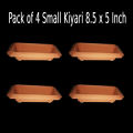 Pack of 4 Small Kiyari 8.5" x 5 Inch. 