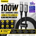 Baseus Fast Charging Data Cable Type-C 100W. 