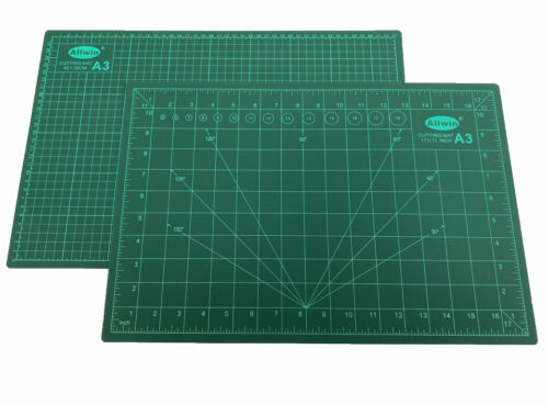 A3 Paper Cutting Mat Self Healing Printed Grid Design NonSlip Framing Surface