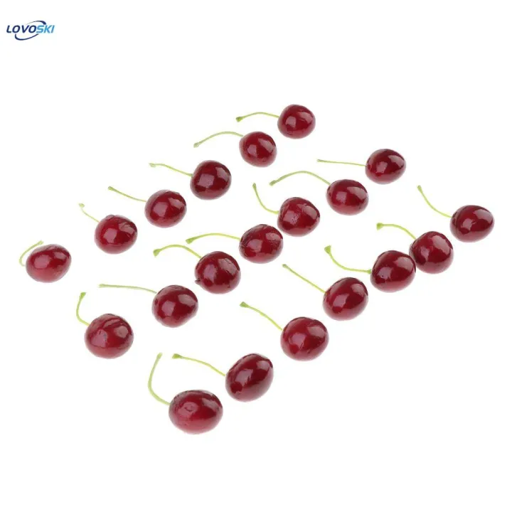 Simulation%20Fruit%20Cherry%20Artificial%20Fruit%20Cherries%20Hand%20Made%20Fruit%20Decorations%2020%20-%20Image%203