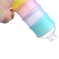 3/4 Layers Feeds Formula Dispenser Twist-Lock Stack able Milk Powder Box Baby Food Storage Container for Toddlers no Powder Leakage. 
