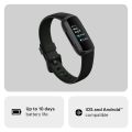 Fitbit Inspire 3 Health & Fitness Tracker (Midnight Zen/Black) with 6-Month Premium Membership. 