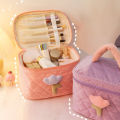 Makeup Organizer Exquisite Women Cute Delicate Cosmetic Bag. 
