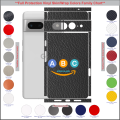 Google Pixel 7 Pro, Full Back Protection Vinyl Skin/Wrap in variety of Textures and Colors for Pixel7Pro, GooglePixel7Pro. 