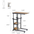 Wooden Adjustable Laptop Table For Sofa, Bed ,Study Table and dining  , Office table With Wheels Multi Functional. 