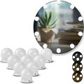 Price Tag - Vanity Lights for Mirror Dimmable Mirror Lights Stick On, 3 Colors Makeup Light, Makeup Mirror Lights, Vanity Lighting Fixtures, USB Powered Vanity Lights for Mirror,  3 Colors Hollywood Style LED Makeup Mirror Lights. 