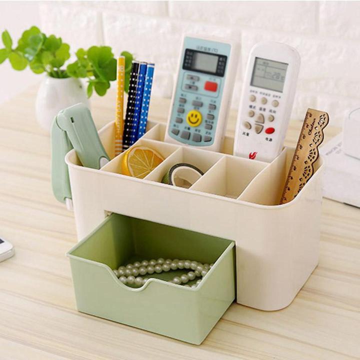 Random Holders WF Cosmetic Storage Box Multi Functional Desktop Tidy Organiser Holder ...