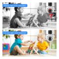 Wifi Security Camera 4MP Dual Lens Rotatable HD IP CCTV Home Wireless Night Vision Two Way Audio Motion Detection SD Card Slot V380 Office Home Shop Baby White Smart Security Camera PTZ. 
