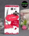 Samsung A7 2017 Mobile Cover Eiffel Tower Style - Pink. 