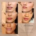 Paste Matte Foundation Stick With Brush 10.4*4.6cm Concealer Stick Makeup Base for Daily Use Professional Makeup Sensitive Skin. 