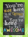 Your Favourite Qoutes Poster A4 Size Custom. 