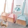 Mini Broom Dustpan Children Broom Dustpan Set Children's Pretend Play Broom Dustpan Set Mini Cartoon Helper For Indoor Outdoor. 
