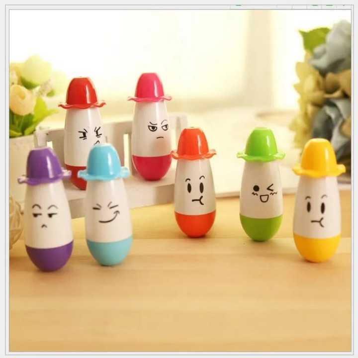 01PC%20Korean%20Creative%20Stationery%20Smiley%20Face%20Retractable%20Ballpoint%20Fridge%20Magnet%20gel%20Pen%20Cute%20Cartoon%20Hat%20Pill%20Pen%20Novelty%20Pens%20for%20Writing%20-%20Image%204