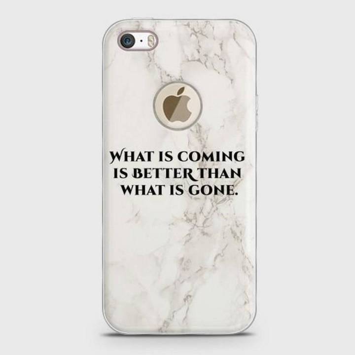 iPhone 5s Cover - SkinLee HQ Supreme Case (Soft) With Logo - What Is Coming - SKINLEE-549-1-1-10