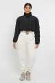 Women's Padded Crop Puffer Jacket – Warm and Stylish Winter Wear. 