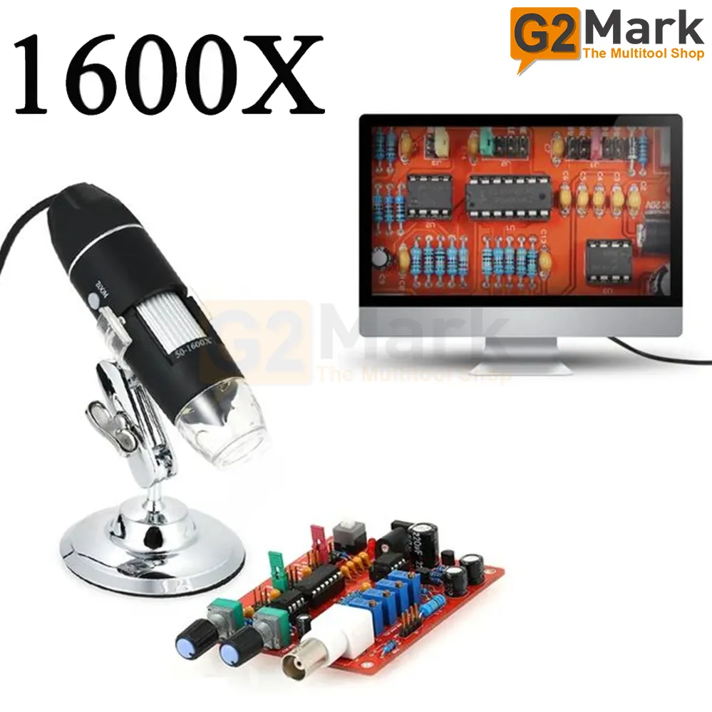 Microscope Digital 50X-1600X Usb magnification electronic