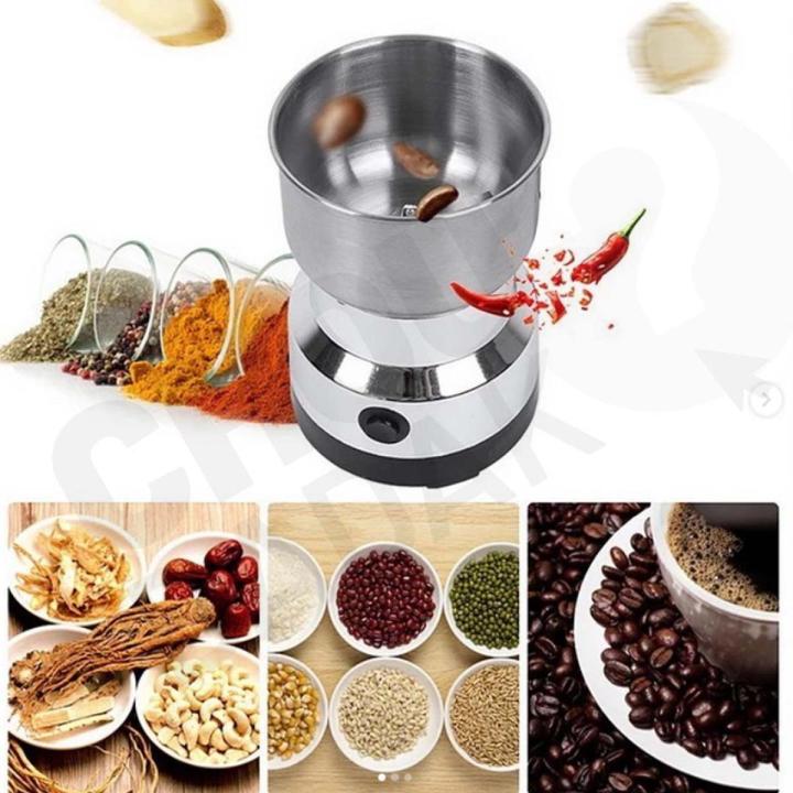 Electric Grinder For Nuts Cereal Mill Flour Coffee Food Wheat Machine And Spices