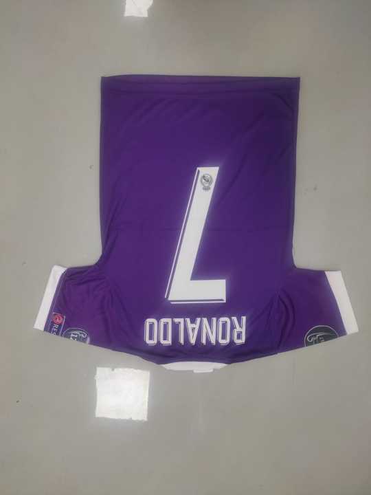 RONALDO%20REAL%20MADRID%20%20FOOTBALL%20SOCCER%20purple%20JERSEY%20-%20Image%203