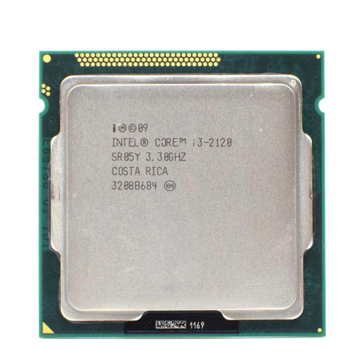 core i3 2120 3.30ghz 3mb cache 2 core 4 thread lga 1155 2nd gen processor for desktop PC (system pulled)