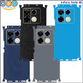 Infinix Note 40, Full Back Protection Vinyl Skin/Wrap in variety of Textures and Colors for InfinixNote40, Note40. 