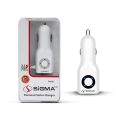 SIGMA Diamond Series – iPhone Single USB Car Charger 5S | Fast Charging | Compact Design | Smart IC | iOS Compatible. 