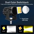 Mini Projector Lens Spotlight For Bikes And Cars (Full Set) Waterproof Auxiliary Led Fog Lamp German Technology. 