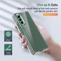 Samsung Galaxy Z Fold 4 Crystal Clear Hard PC Protective Case - Scratch Resistant and Shockproof - Slim Fit Transparent Cover without Phone. 