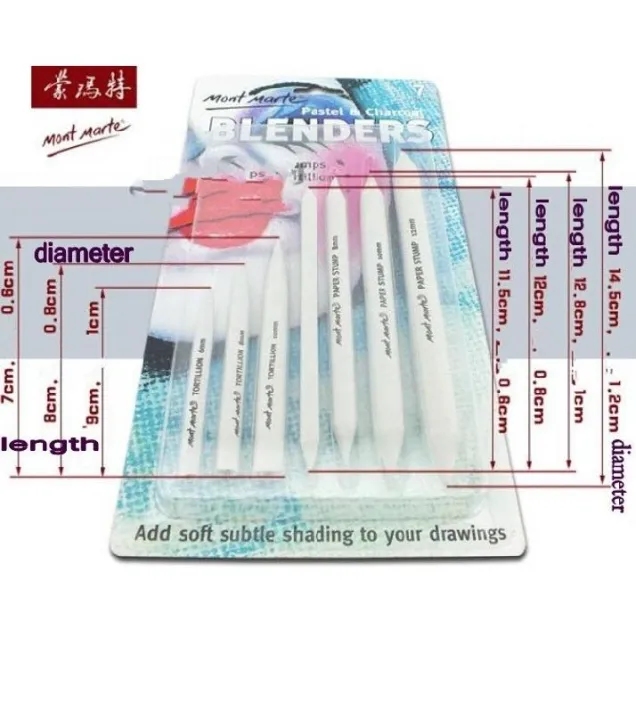 Mont%20Marte%207%20Pieces%20Set%20Charcoal%20Blender%20Blending%20Stump%20Pastels%20&%20Tortillion%20For%20Sketch%20Drawing%20-%20Image%207