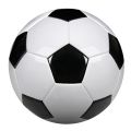 Size 5 Professional Training Soccer Balls PU Leather Black White. 