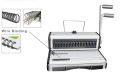 IBICO Binding Machine Leo W27 – 250 Sheets Binding Capacity, 20 Sheets Punching, Adjustable Margin, 2:1 Wire Binding, Metal Body, 27 Hole Punching. 