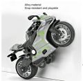 Diecast Heavy Bike Toy Model Light & Sound Pull Back Multicolor. 